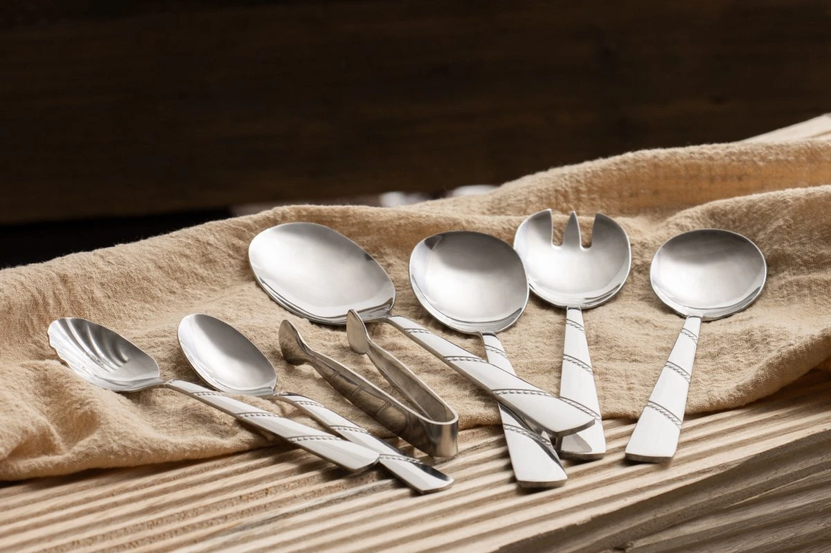 Swiss Pro+ Bestekset In Koffer-72 Delig-12 Persoons-Zwitsers Kwaliteit-Complete Set-100% Roestvrijstaal-Modern 5 Swiss Pro+ Bestekset In Koffer-72 Delig-12 Persoons-Zwitsers Kwaliteit-Complete Set-100% Roestvrijstaal-Modern - Afbeelding 3