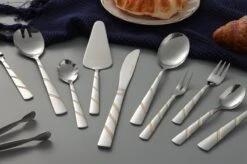 Swiss Pro+ Bestekset In Koffer-72 Delig-12 Persoons-Zwitsers Kwaliteit-Complete Set-100% Roestvrijstaal-Modern Gold -Home-Keuken 1200x799 66