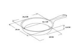 GreenPan Essentials Pannenkoekenpan 24cm - Zwart - Inductie - PFAS-vrij 16 GreenPan Essentials Pannenkoekenpan 24cm - Zwart - Inductie - PFAS-vrij -Home-Keuken 1200x800 41