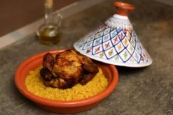 CRAFLAIR ~ Tajine ~ Ø 30 Cm ~ Geschikt Voor Inductie - Adapter ~ Handgemaakt ~ Geglazuurd Keramiek -Home-Keuken 1200x800 51