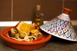 CRAFLAIR ~ Tajine ~ Ø 30 Cm ~ Geschikt Voor Inductie - Adapter ~ Handgemaakt ~ Geglazuurd Keramiek -Home-Keuken 1200x800 52