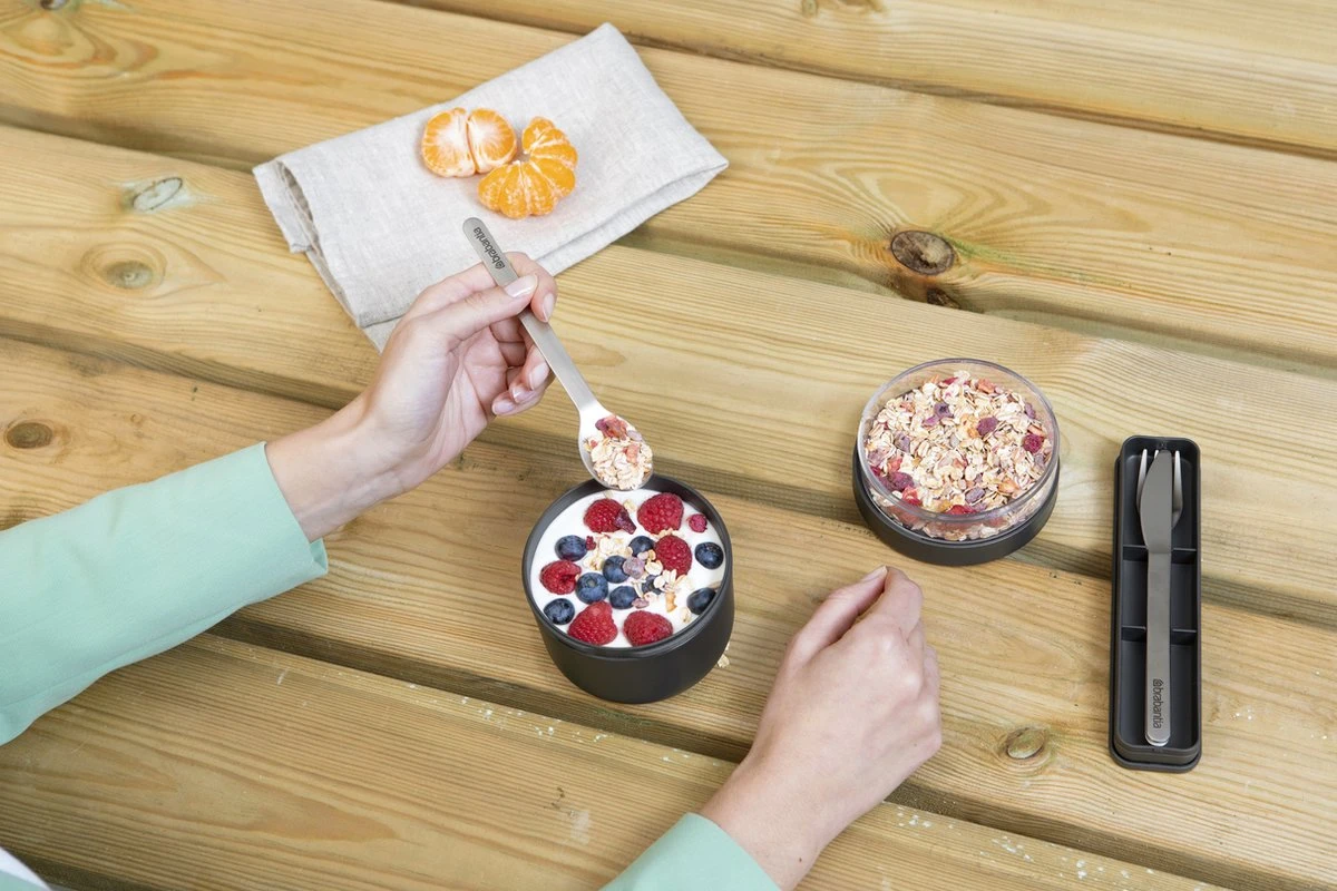 Brabantia Make & Take Bestekset - 3-delig - Dark Grey 11 Brabantia Make & Take Bestekset - 3-delig - Dark Grey - Afbeelding 9