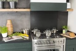 Sola Pannenset Diamond - 4 Delig - Ø 16,16,18,20 Cm - Zilver - RVS - Sandwichbodem -Home-Keuken 1200x801 4