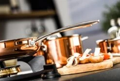 Koekenpan Ø26cm Met Deksel - Inductie - Koper - DUCQ 15 Koekenpan Ø26cm Met Deksel - Inductie - Koper - DUCQ -Home-Keuken 1200x807