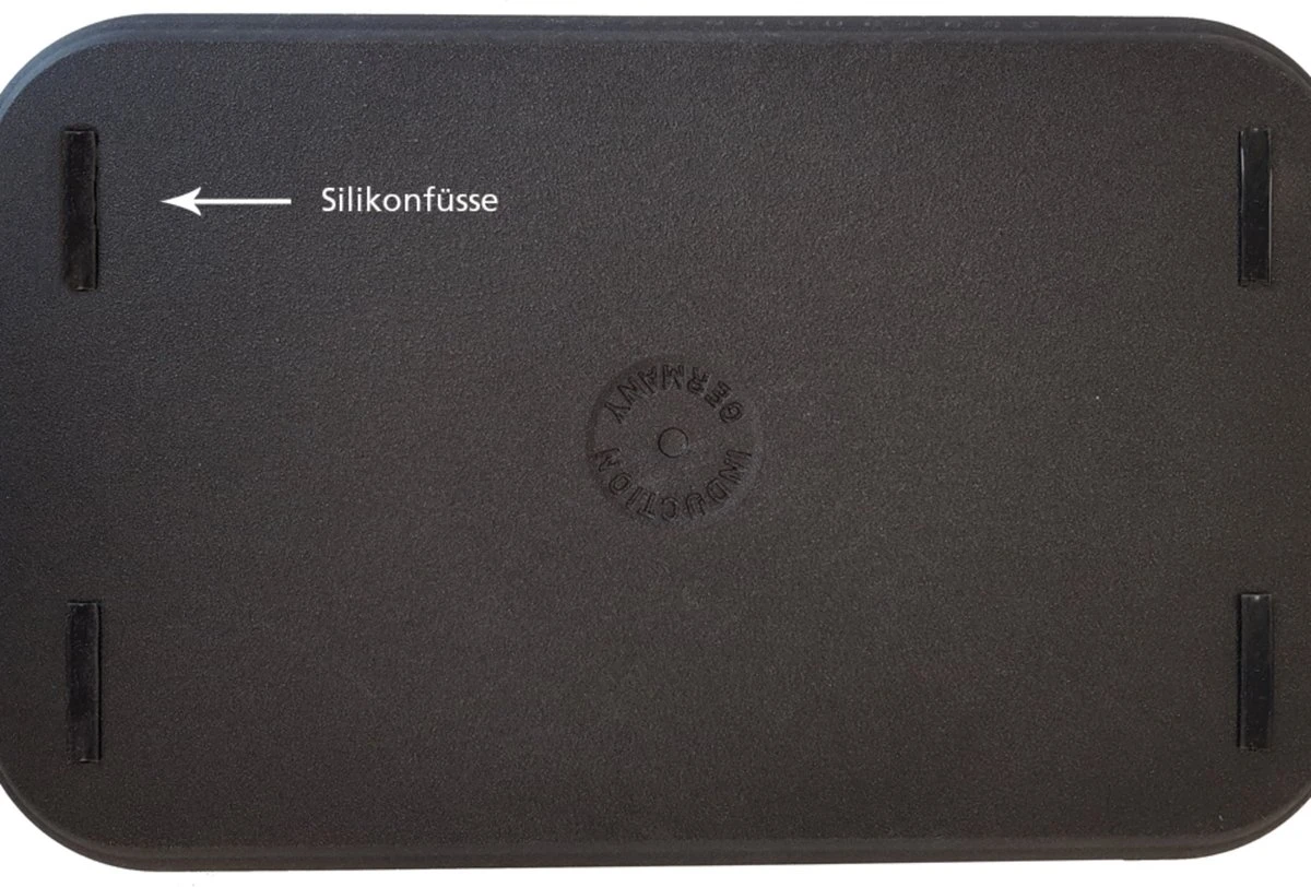 Eurolux Grillplaat Met Grepen - 41 X 24 X 2.5 Cm - Zwart - Aluminium - Geschikt Voor Alle Warmtebronnen 10 Eurolux Grillplaat Met Grepen - 41 X 24 X 2.5 Cm - Zwart - Aluminium - Geschikt Voor Alle Warmtebronnen - Afbeelding 8