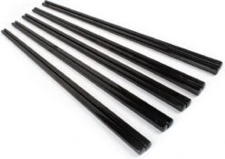 Dymund® Chopsticks - 5 Persoons Eetstokjes Set - Herbruikbaar - RVS - Zwart -Home-Keuken 1200x843 5