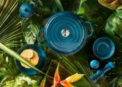 Le Creuset Braadpan Campagnard Signature Deep Teal - ø 30 Cm / 3.5 Liter -Home-Keuken 1200x853 1
