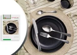 Magani - Zilveren Bestekset - Roestvrij Staal - 24-delig - Voor Zes Personen - PVD Coating -Home-Keuken 1200x860 2