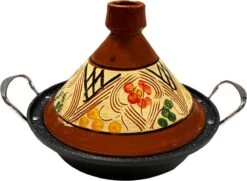 Tajine Aardewerk En Gegoten Aluminium Inductie| Handvaten| Geschikt Voor 4-8 Personen - Alle Warmtebronnen| Ø 30cm -Home-Keuken 1200x879 2