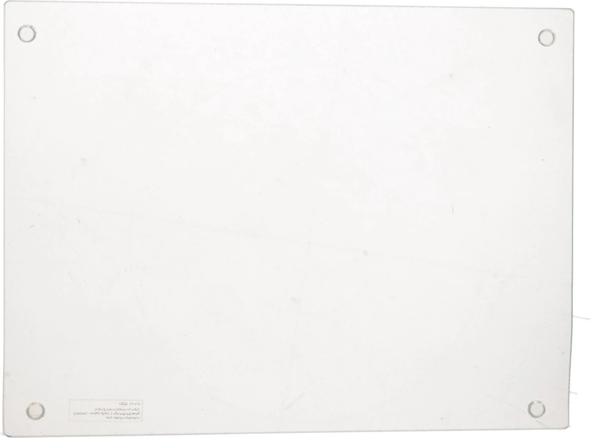 Glazen Snijplank Met Siliconen Voetjes 30 X 40 Cm - Snijplanken/serveerplanken Van Glas 4 Glazen Snijplank Met Siliconen Voetjes 30 X 40 Cm - Snijplanken/serveerplanken Van Glas - Afbeelding 2