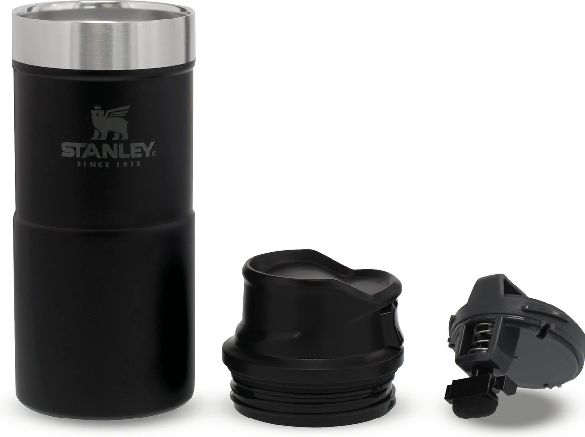 Stanley Trigger-Action Travel Mug 0.47L - Thermosfles - Matt Black 9 Stanley Trigger-Action Travel Mug 0.47L - Thermosfles - Matt Black - Afbeelding 7