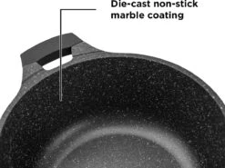 Herenthal Pannenset Inductie - Luxe 10-Delige Pannenset - Kookpotten Voor Alle Warmtebronnen - Kookpan - Pan Inductie Met Glazen Deksels En Koudgrepen - Grijs -Home-Keuken 1200x901