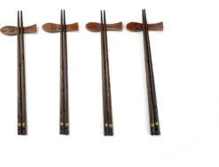 Asiansticks - Luxe Houten Chopsticks Met Houder - Sushiset Voor 4 Personen - Cadeauset -Home-Keuken 1200x912 3
