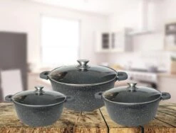 Cheffinger Steelpan Set 6-delig - 20-24-28cm - Zwart -Home-Keuken 1200x914 1