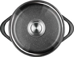 Smile 10-Delige Pannenset - Anti Aanbaklaag - Vaatwasser Bestendig - Zwart - MGK-17 16 Smile 10-Delige Pannenset - Anti Aanbaklaag - Vaatwasser Bestendig - Zwart - MGK-17 -Home-Keuken 1200x919 3