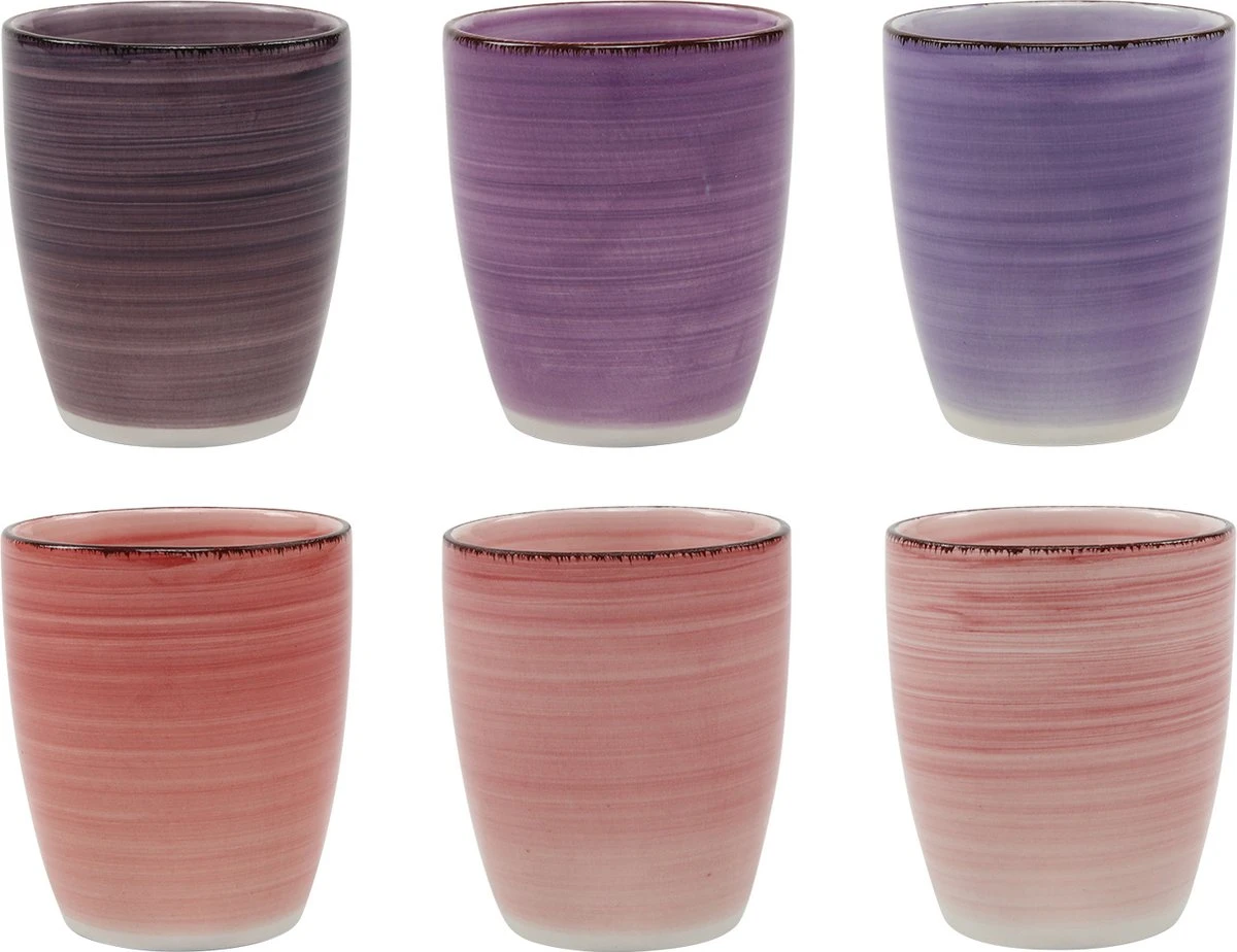 Studio Tavola Koffiekopjes Mykonos 160 Ml - 6 Stuks 3 Studio Tavola Koffiekopjes Mykonos 160 Ml - 6 Stuks