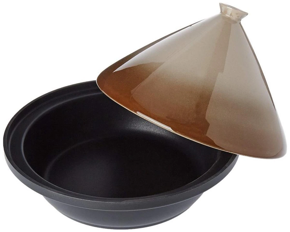 Tajine Ø 30 Cm Geschikt Voor Alle Kookplaten, Inclusief Inductie. 6 Tajine Ø 30 Cm Geschikt Voor Alle Kookplaten, Inclusief Inductie. - Afbeelding 4