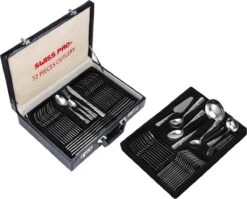 Swiss Pro+ Bestekset In Koffer-72 Delig-12 Persoons-Zwitsers Kwaliteit-Complete Set-100% Roestvrijstaal-Modern 19 Swiss Pro+ Bestekset In Koffer-72 Delig-12 Persoons-Zwitsers Kwaliteit-Complete Set-100% Roestvrijstaal-Modern -Home-Keuken 1200x967 1