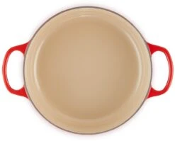 Le Creuset - Gietijzeren - Lage Braadpan - 24cm - Kersenrood -Home-Keuken 1200x969 2