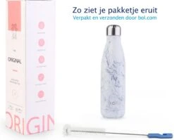 TIGR The Original - Drinkfles - Thermosfles - RVS - 500ml - Marmer - Met Afwasborstel -Home-Keuken 1200x969 5