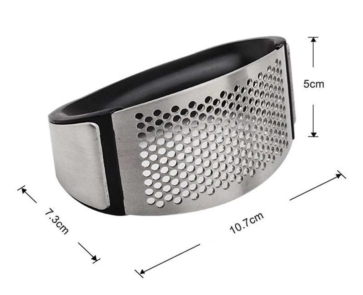 Merkloos Knoflook En Gember Pers - RVS - Vaatwasserbestendig - Handpers 9 Merkloos Knoflook En Gember Pers - RVS - Vaatwasserbestendig - Handpers - Afbeelding 7