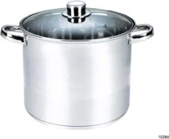 Michelino RVS Soeppan - 10 Liter - Vaatwasserbestendigd - Zilver -Home-Keuken 1200x984 2