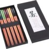 Chopsticks - Hout - 5 Paar - 22,5 Cm - Japanse Stijl - Sushi Giftset 2 Chopsticks - Hout - 5 Paar - 22,5 Cm - Japanse Stijl - Sushi Giftset -Home-Keuken 1200x992 1