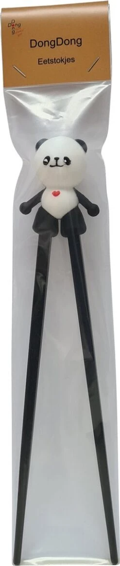 DongDong - Eetstokjes Voor Kinderen - Pandabeer Motief - 22.5 Cm - Zwart Wit 9 DongDong - Eetstokjes Voor Kinderen - Pandabeer Motief - 22.5 Cm - Zwart Wit -Home-Keuken 256x1200
