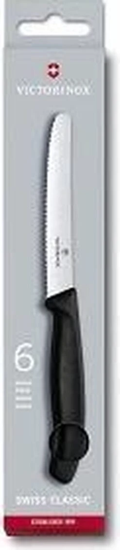 Victorinox Tafelmes 6 Stuks Zwart Krom Heft -Home-Keuken 262x1200