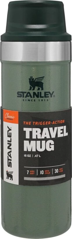 Stanley Trigger-Action Travel Mug 0.47L - Thermosfles - Hammertone Green -Home-Keuken 366x1200