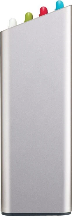 Joseph Joseph JosephJoseph - Folio - Snijplank - In Houder - Medium - Set Van 5 Stuks - Zilver -Home-Keuken 394x1200