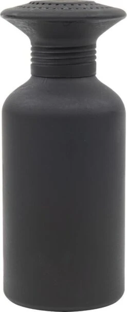 Kitchen Tools - Zout-/Poeder-Strooier - Kruidenstrooier - Multifunctioneel - Aluminium - Mat Zwart - Ø8x19cm - Cacaostrooier