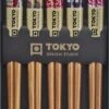 Tokyo Design Studio – Chopstick Set – Eetstokjes - Gekleurd – 5 Paar -Home-Keuken 504x1200