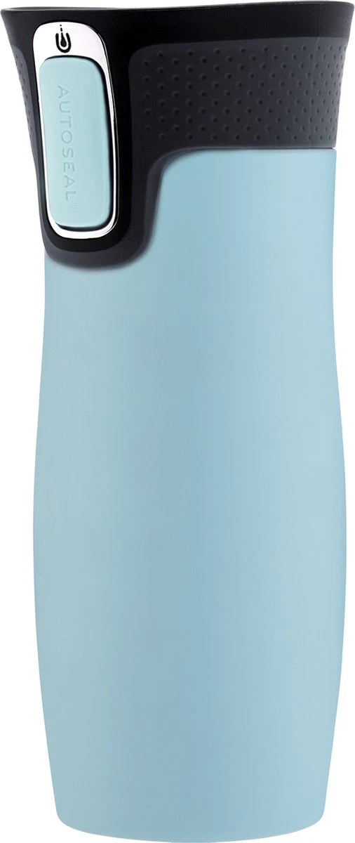 Contigo Thermosfles - Lichtblauw - Zwart 4 Contigo Thermosfles - Lichtblauw - Zwart - Afbeelding 2