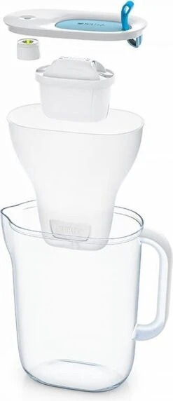 BRITA - Waterfilterkan Style Cool - Blauw - 2,4L + 3 MAXTRA+ Waterfilterpatronen -Home-Keuken 518x1200