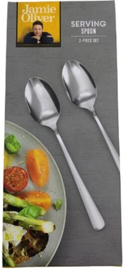 2 Jamie Oliver - Serveerlepels - Set Van 2 - Opscheplepels