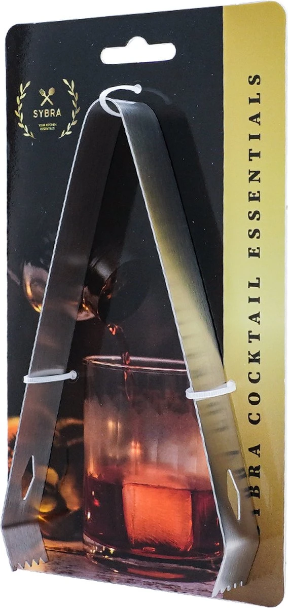 Sybra Ijsblokjes Tang Goud - Cocktailaccessoires 4 Sybra Ijsblokjes Tang Goud - Cocktailaccessoires - Afbeelding 2