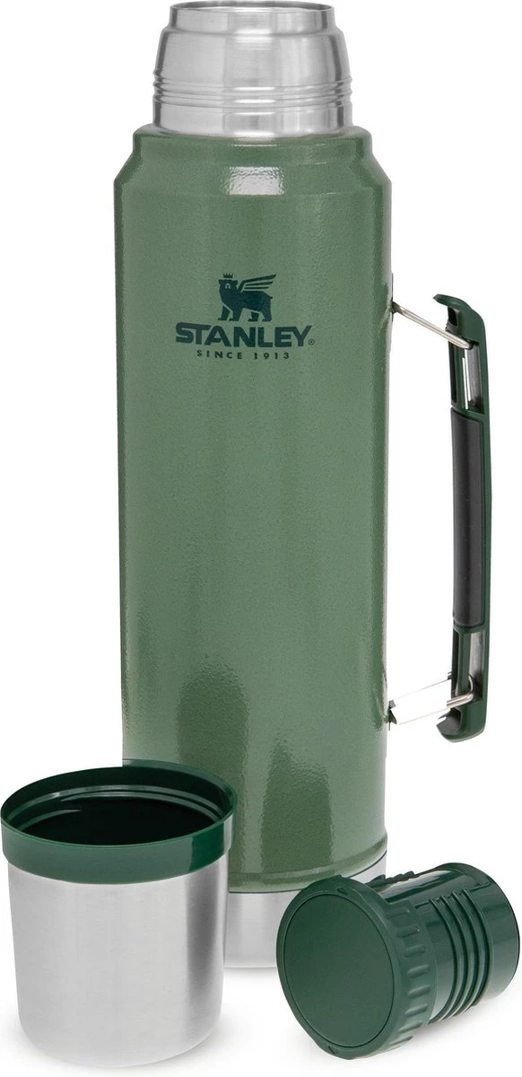Stanley The Legendary Classic Bottle 1,00L - Thermosfles - Hammertone Green 20 Stanley The Legendary Classic Bottle 1,00L - Thermosfles - Hammertone Green - Afbeelding 18