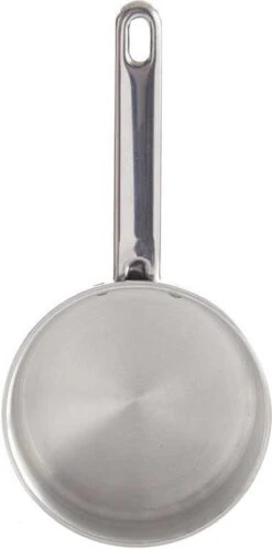 Steelpan/sauspan/juspan Zilverkleurig 26 X 14 X 8 Cm Van 0.6 Liter Aluminium - Met Handige Deksel - Kookpannen -Home-Keuken 594x1200