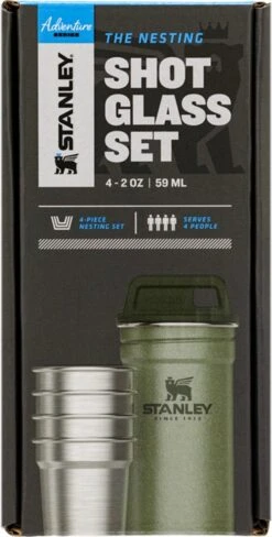 Stanley The Nesting Shot Glass Set - Hammertone Green -Home-Keuken 608x1200 1