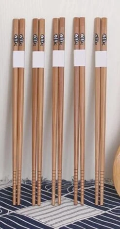 Chopsticks - Bamboe - 5 Paar - Sushi - Giftset -Home-Keuken 628x1200