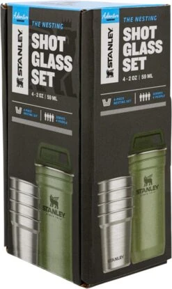 Stanley The Nesting Shot Glass Set - Hammertone Green -Home-Keuken 714x1200