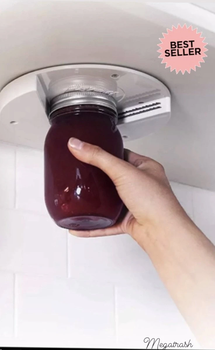 Megatrash Potopener - Dekselopener - Flessenopener - Universeel Opener - Ophangbare Allesopener - Blik Opener - Wit 4 Megatrash Potopener - Dekselopener - Flessenopener - Universeel Opener - Ophangbare Allesopener - Blik Opener - Wit - Afbeelding 2