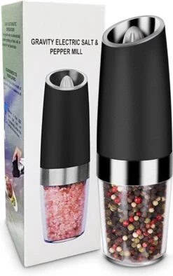 RSQUAD® - Elektrische Zout Pepermolen - 1x Automatische Peper Zoutmolen - Kruidenmolen - Met Blauw LED Licht - Zwart 14 RSQUAD® - Elektrische Zout Pepermolen - 1x Automatische Peper Zoutmolen - Kruidenmolen - Met Blauw LED Licht - Zwart -Home-Keuken 752x1200 3