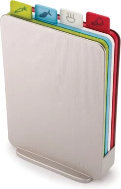 Joseph Joseph JosephJoseph - Index - Mini - Snijplank In Houder - Set Van 5 Stuks - Zilver -Home-Keuken 768x1200