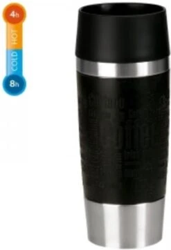 Emsa Thermosbeker Travel Mug Zwart 360 Ml -Home-Keuken 818x1200