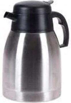 Merkloos Koffiekan/thermoskan Dubbelwandig 1,5 Liter - Koffiekannen/theekannen/isoleerkannen/thermoskannen - Koffie/thee Meenemen