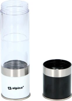 Alpina Peper- En Zoutmolen Set - Zout En Pepermolen - Handmatig - Kunststof En RVS - Zwart - Wit -Zilver -Home-Keuken 860x1200 2
