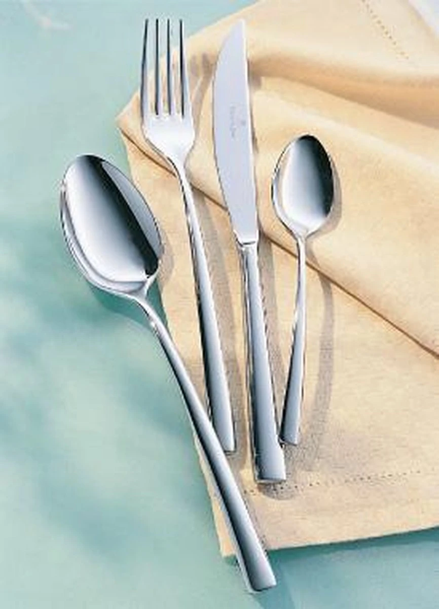 Villeroy & Boch Piemont Bestekset - 30-delig - 18/10 Edelstaal 4 Villeroy & Boch Piemont Bestekset - 30-delig - 18/10 Edelstaal - Afbeelding 2