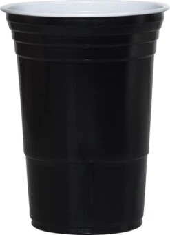 Merkloos Black Cups - 50stuk(s) - 475ml - Party Cups - Beerpong - Drankspel - Beerpong Bekers - Plastic Bekers -Home-Keuken 870x1200